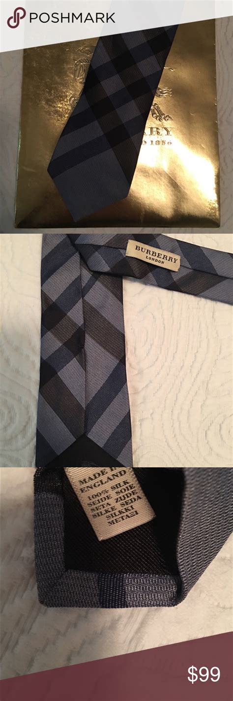 saks burberry ties